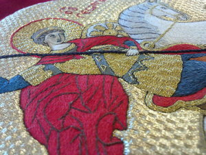 Закладка в Евангелие  Георгий Победоносец